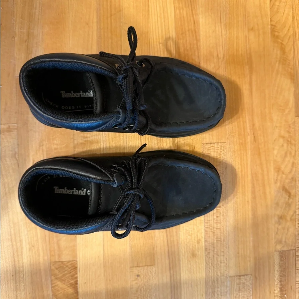 Timberland Leather Moc Toe Chukka Boots - Toddler 8.5